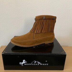 Brand New Southwest Booties – Tan, size 9M – Fits like a size 8